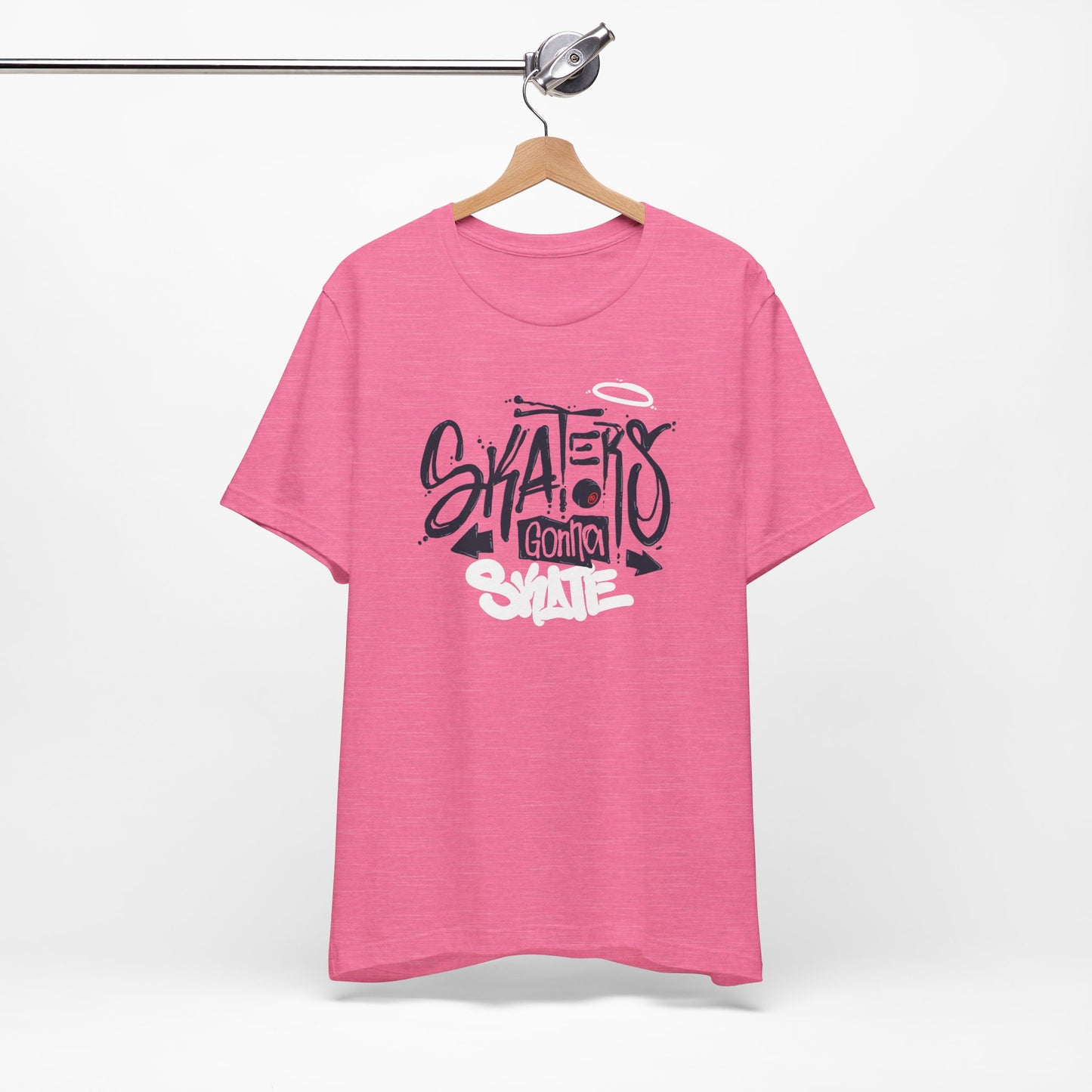 Skaters Gonna Skate Unisex Jersey Short Sleeve Tee