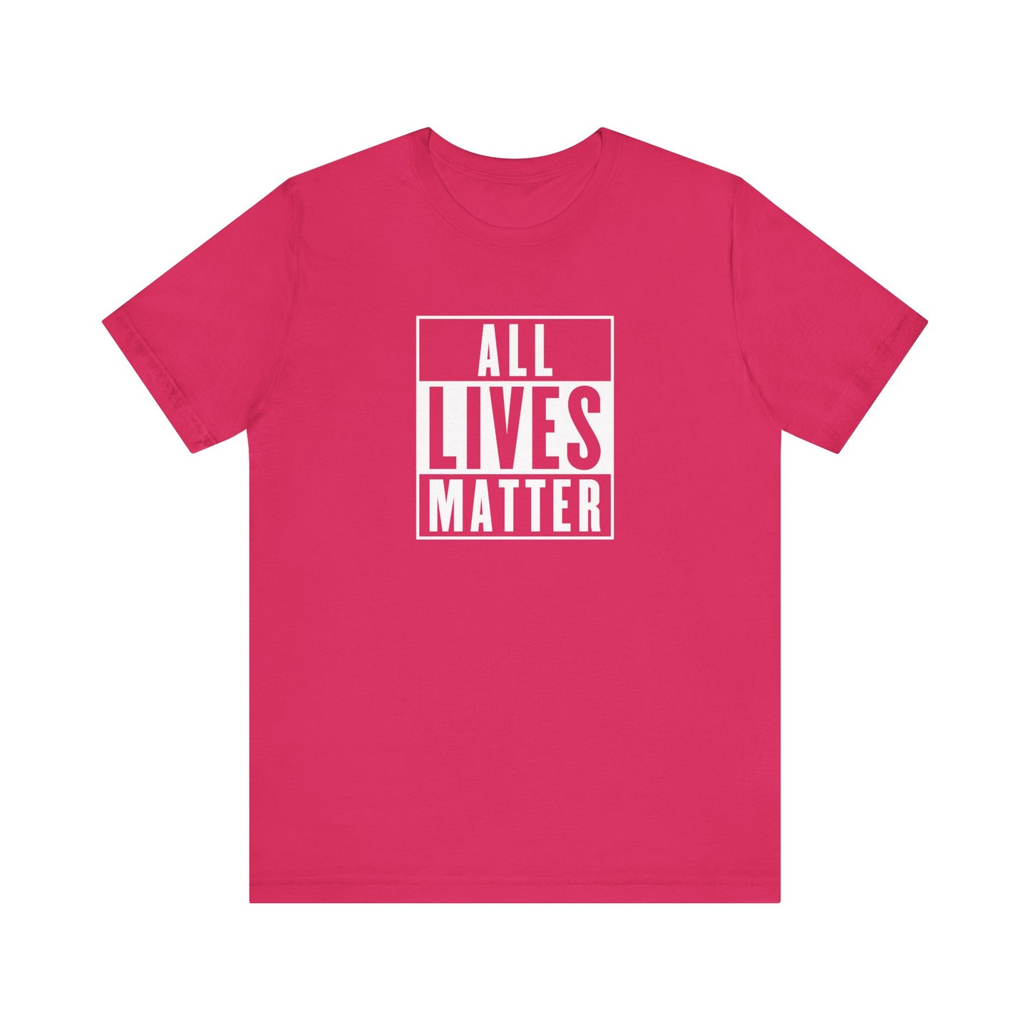 All Lives Matter ✊🏽🖤 Unisex Jersey Short Sleeve Tee