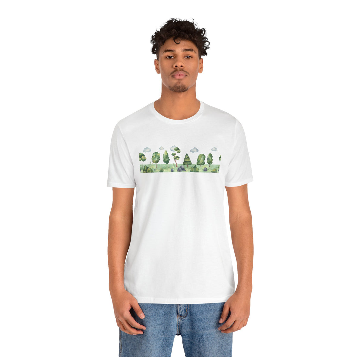 Green Dreams Meadow Magic Unisex Jersey Short Sleeve Tee