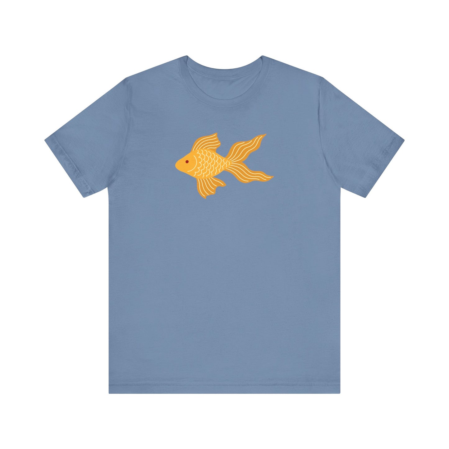 Unisex Jersey Short Sleeve Tee Chinese Goldfish Prosperity & Style