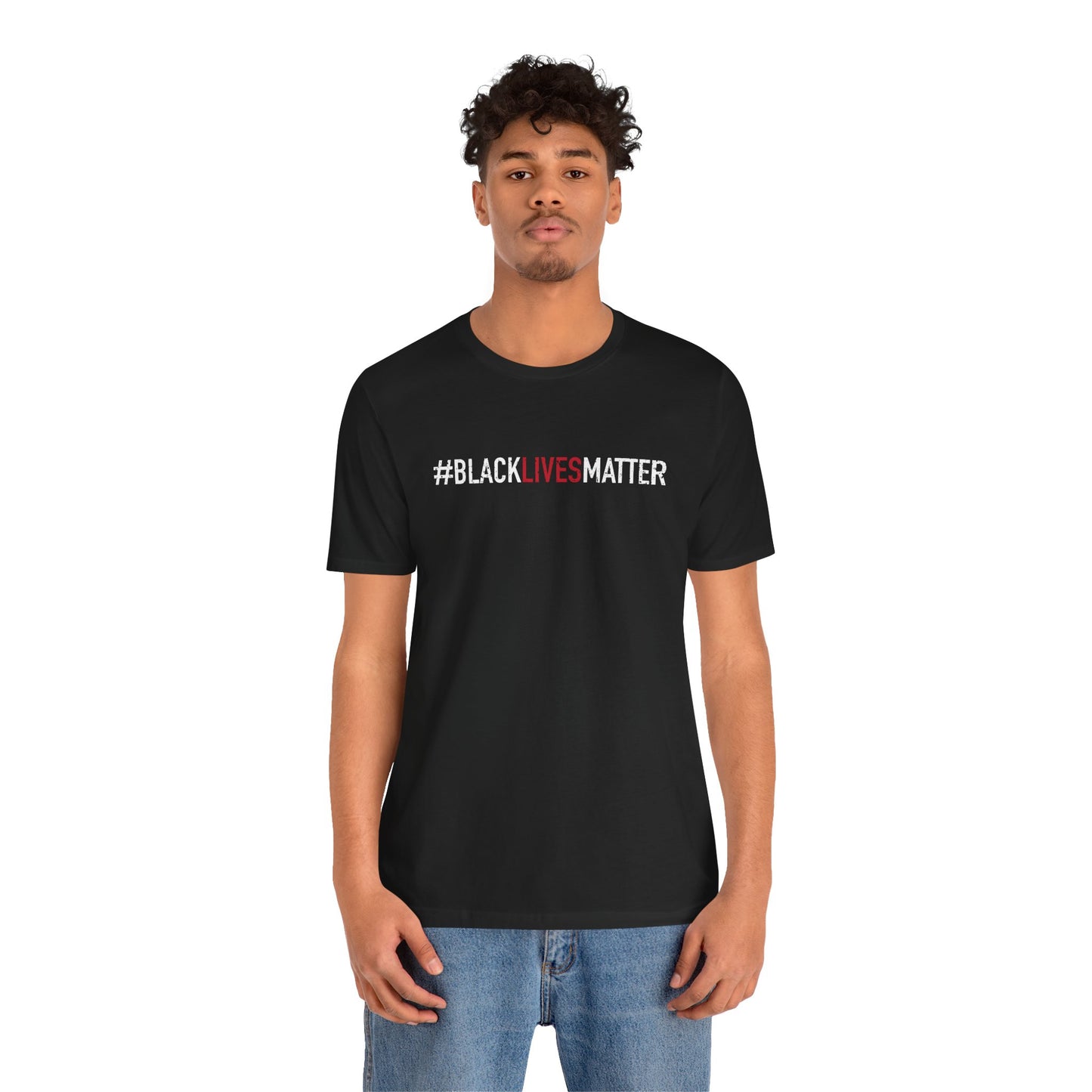 Black Lives Matter ✊🏽🖤 Unisex Jersey Short Sleeve Tee