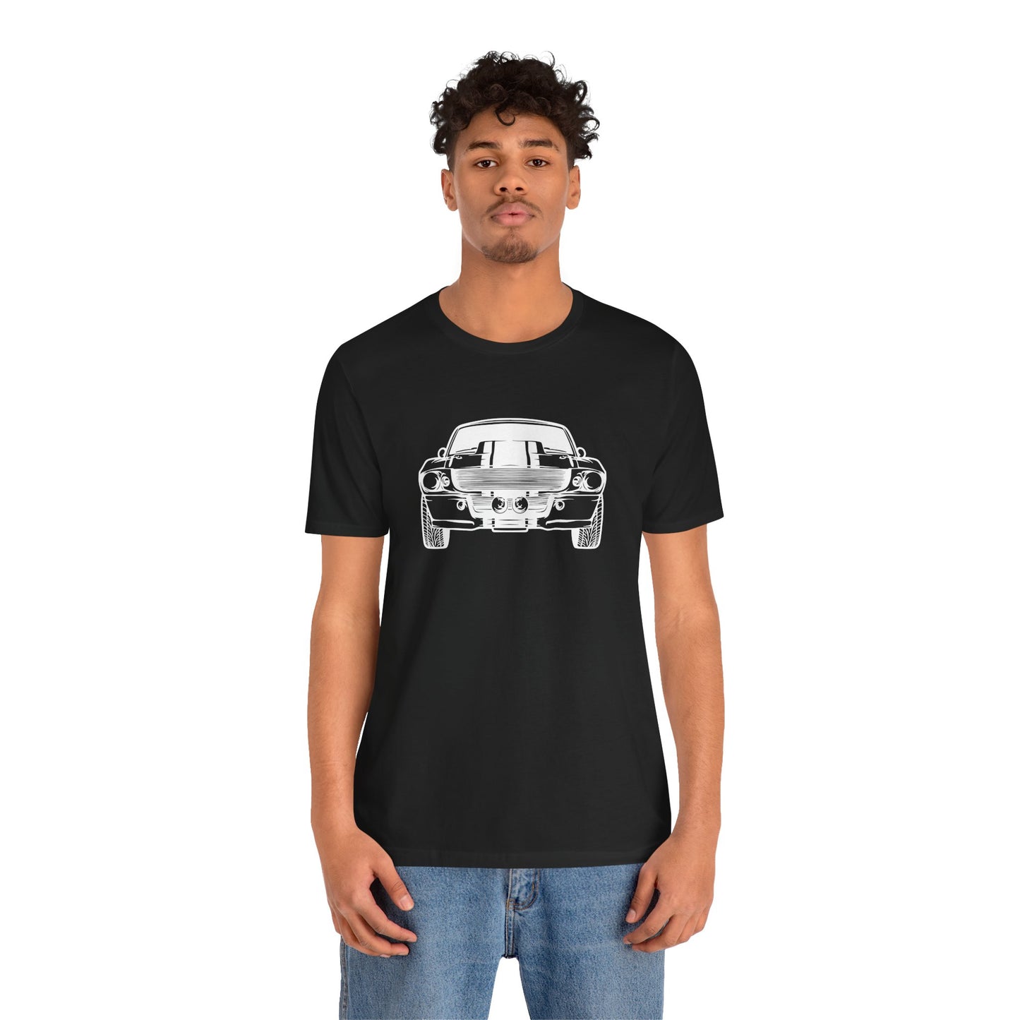1967 Shelby Mustang GT500 Fastback Men's Jersey Short Sleeve Tee