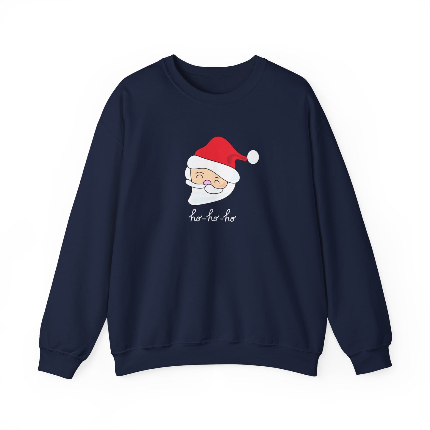 Unisex Heavy Blend Crewneck Sweatshirt Santa Line Illustration Ho Ho Ho 🎅✨