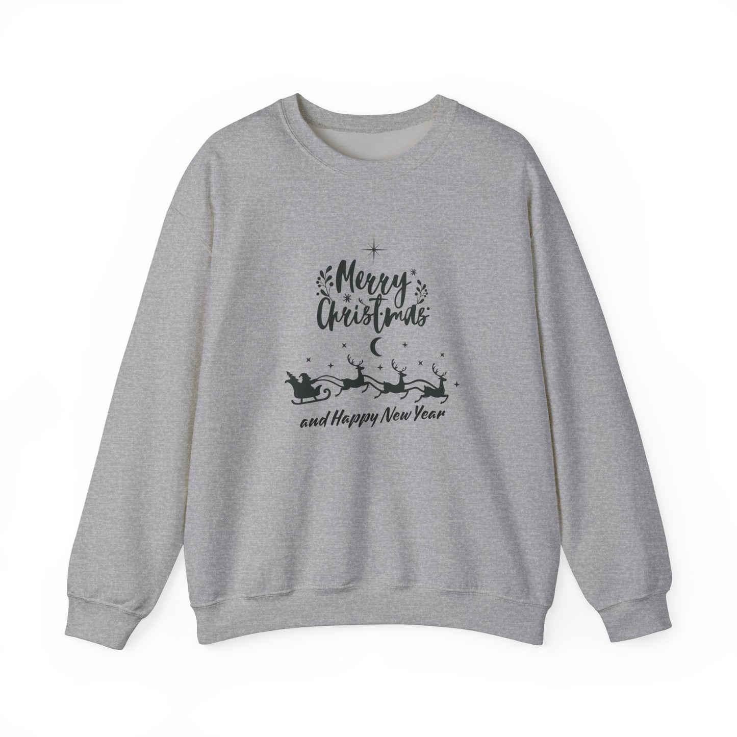 Unisex Heavy Blend Crewneck Sweatshirt Santa's Sleigh 🎅✨🎉