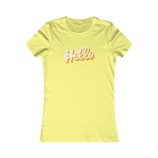 Hello Women's Favorite Tee
