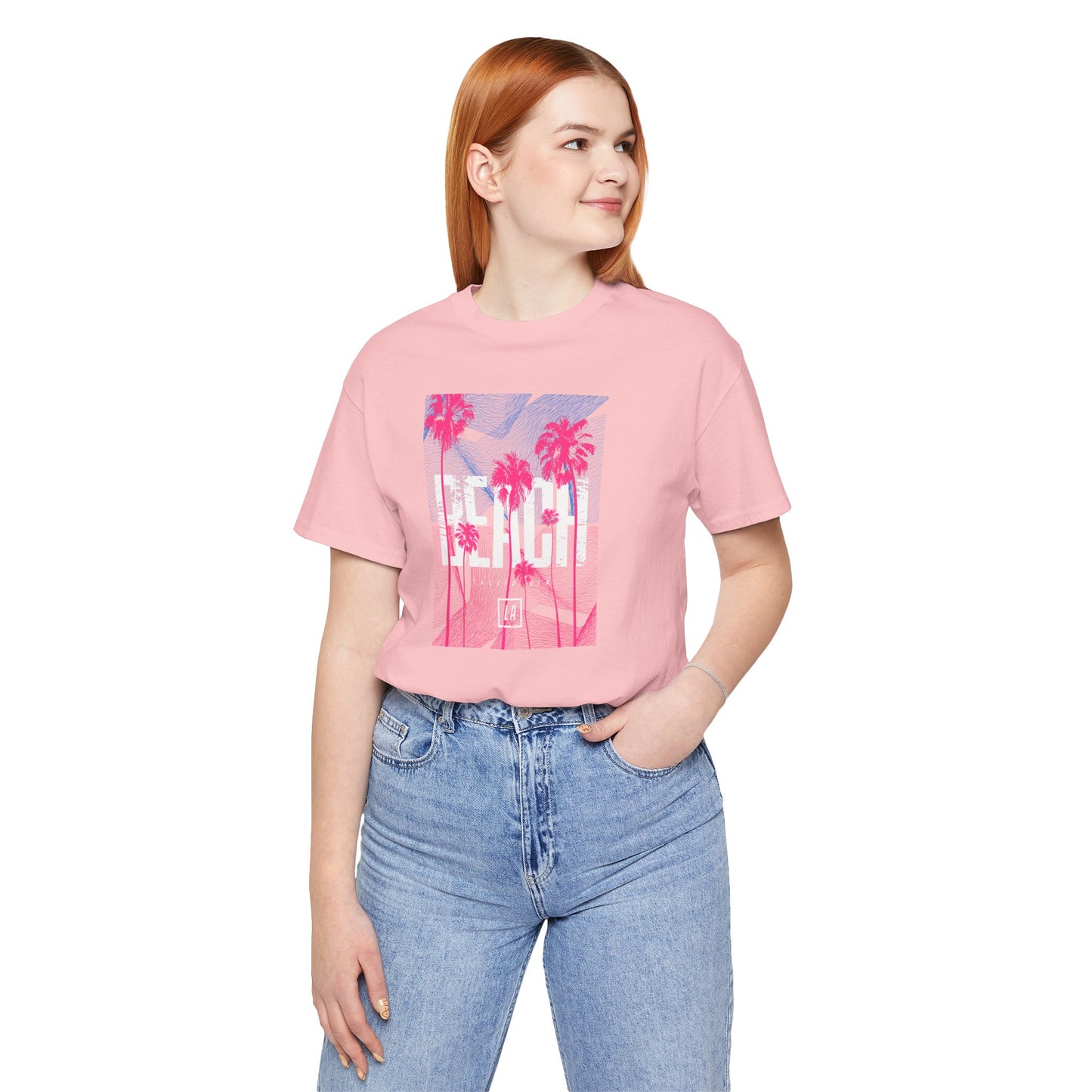 Beach California Unisex Jersey Short Sleeve Tee