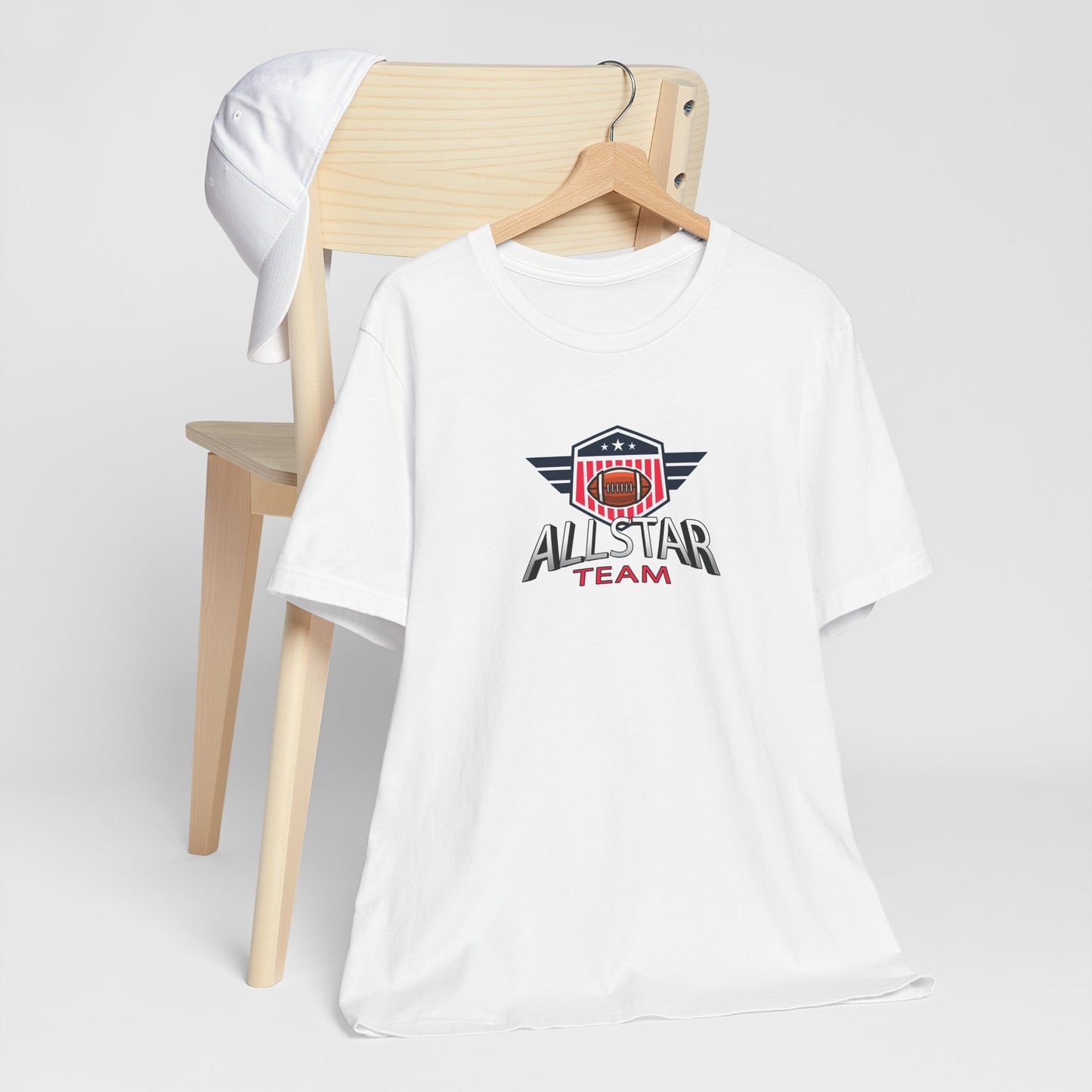 All Star Football Team Unisex Jersey Short Sleeve Tee