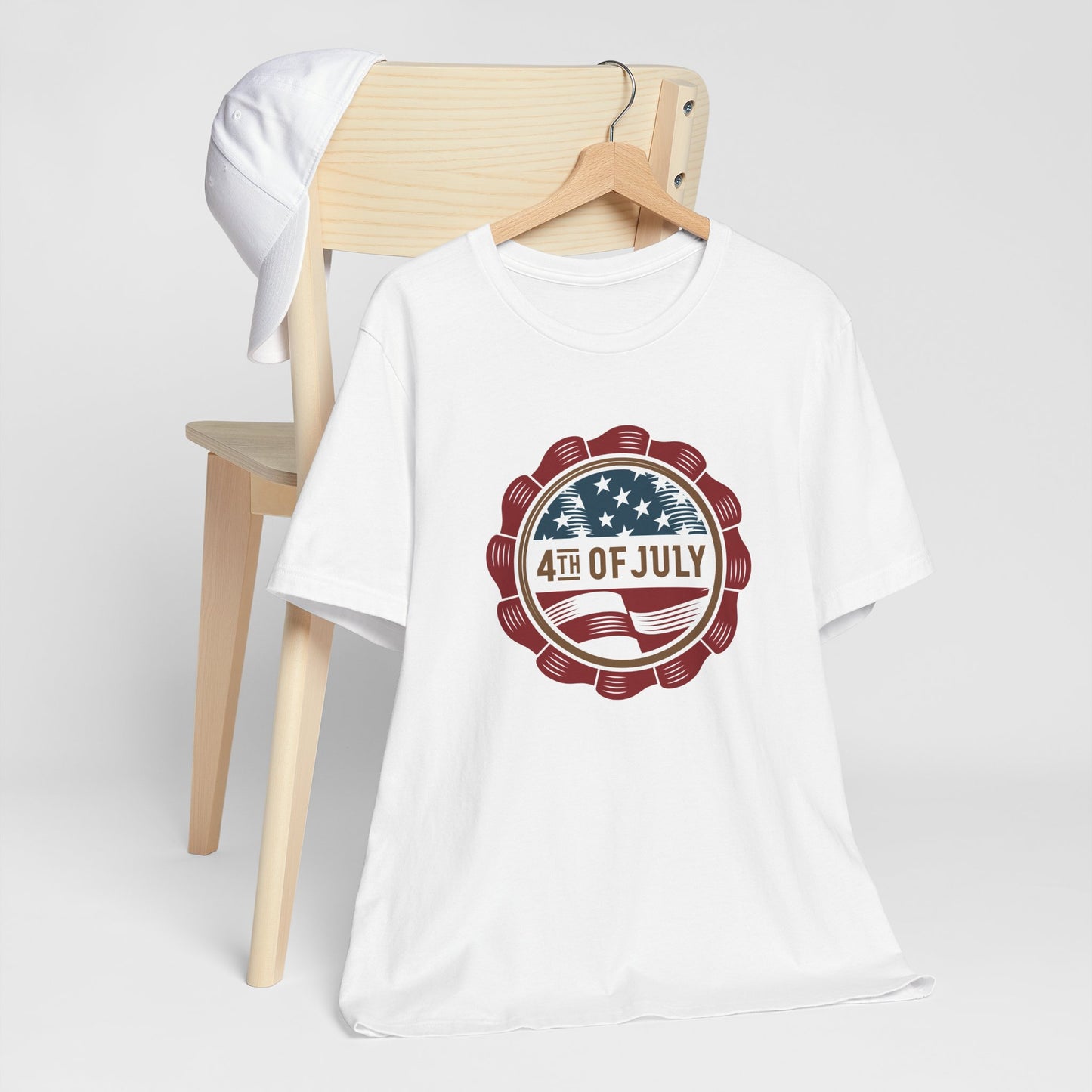 4th of July Unisex Jersey Short Sleeve Tee