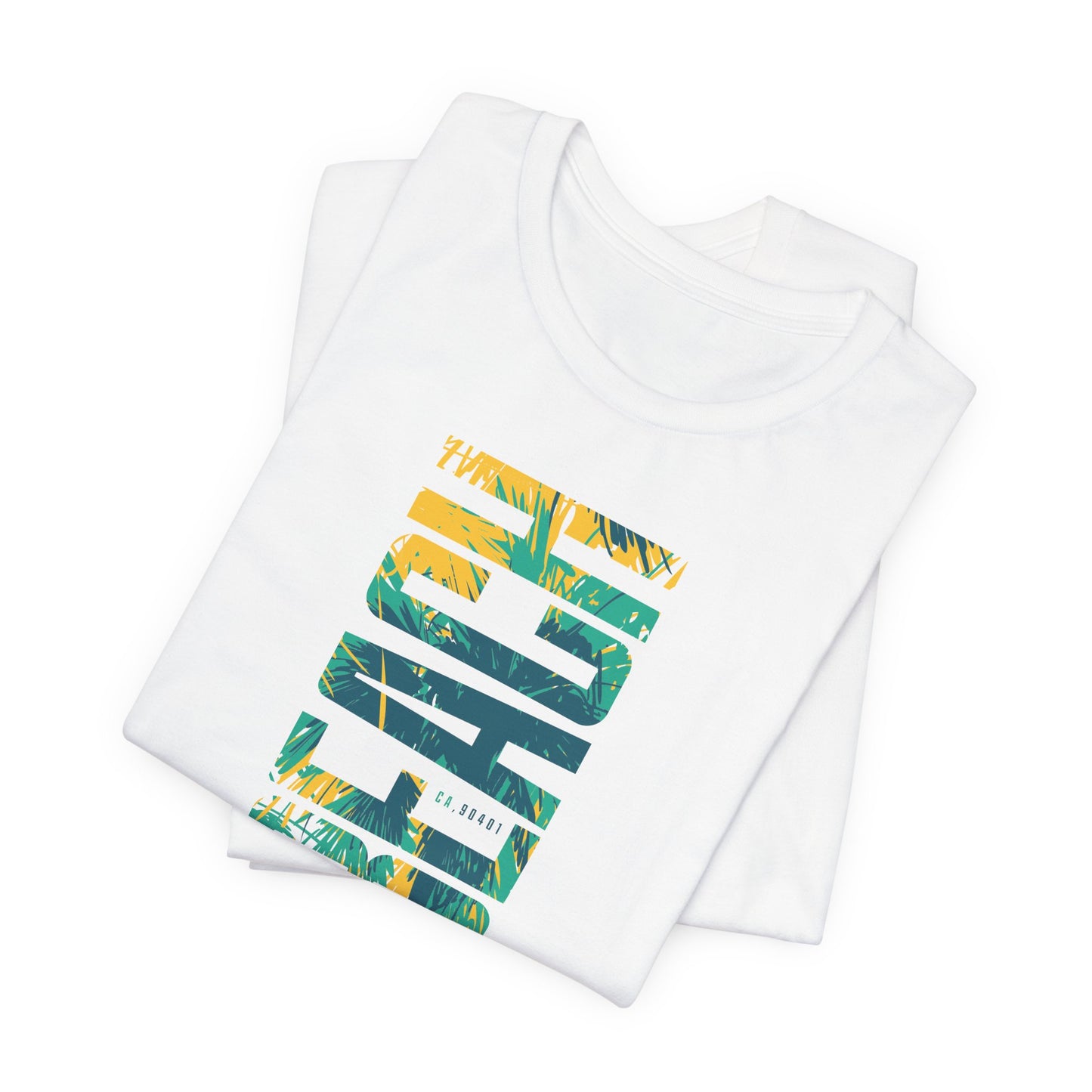 Beach Ca 90401 Unisex Jersey Short Sleeve Tee