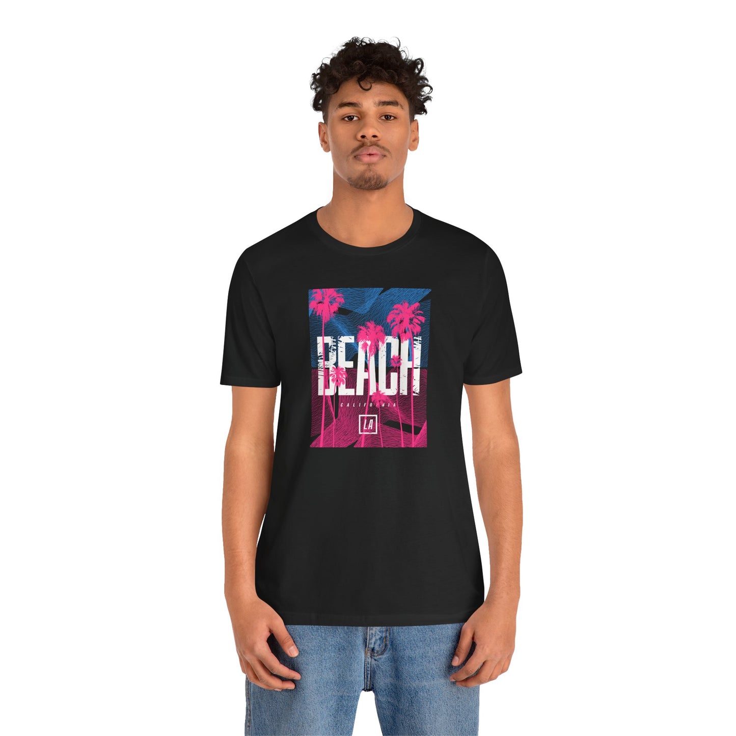 Beach California Unisex Jersey Short Sleeve Tee