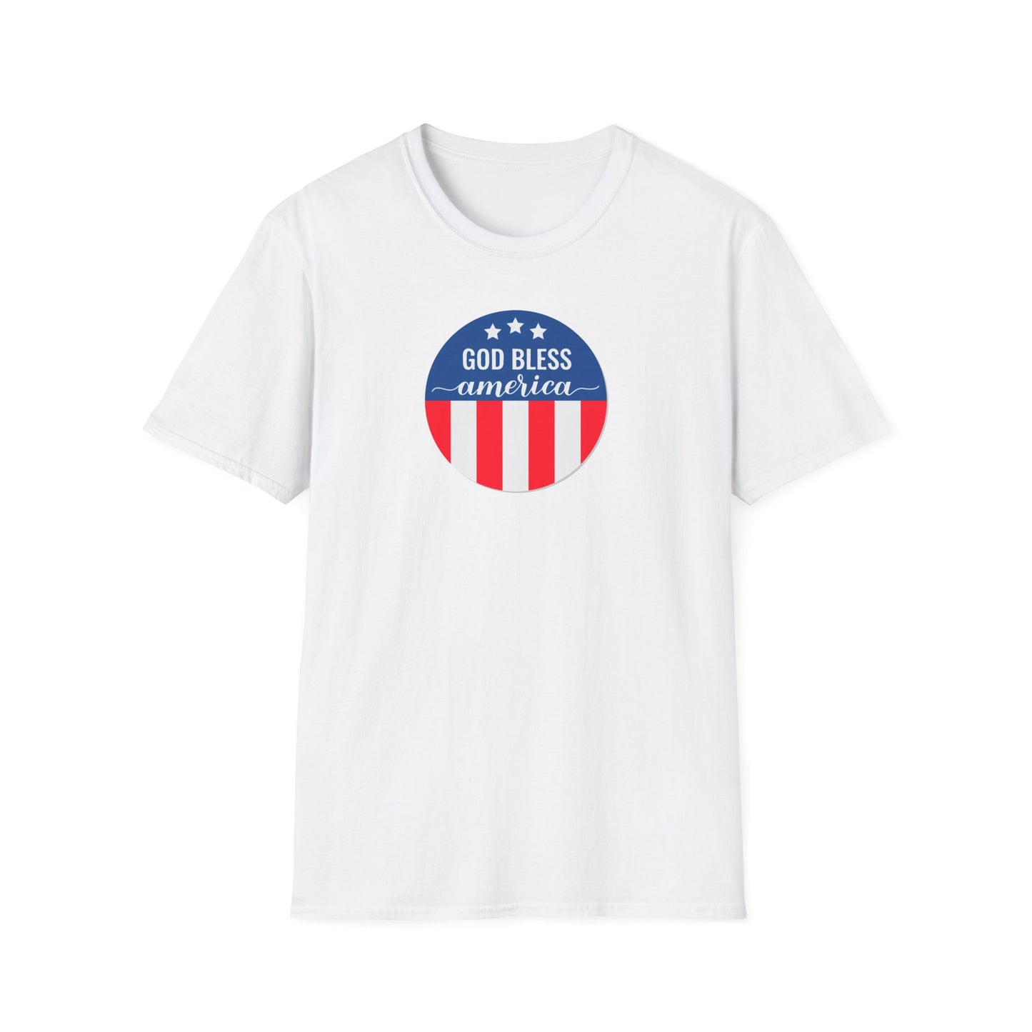 God Bless America Unisex Softstyle T-Shirt