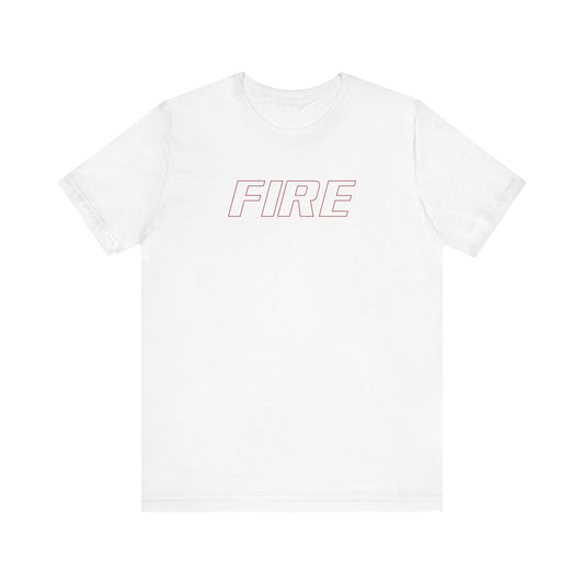 Unisex Jersey Short Sleeve Tee FIRE Up Your Style