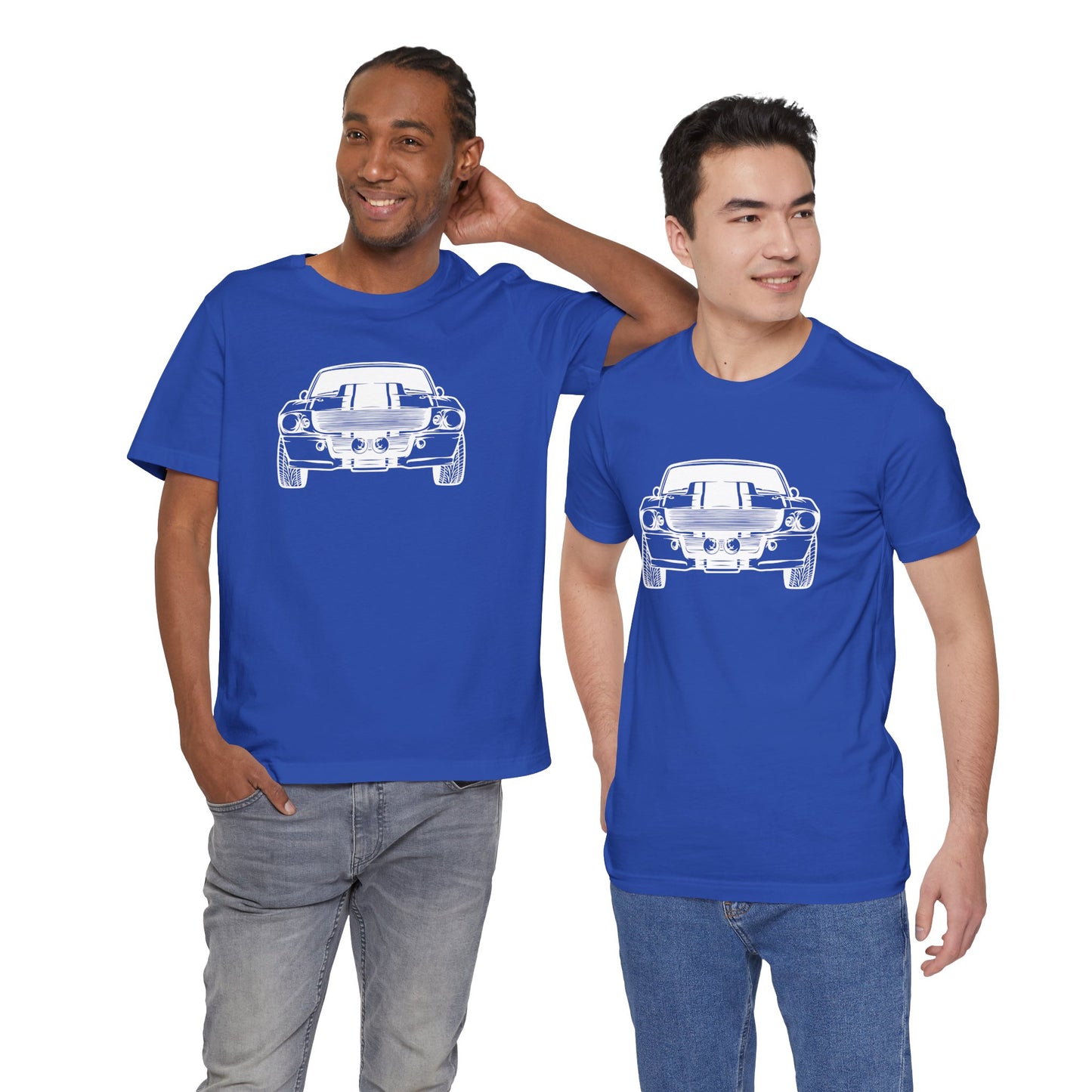 1967 Shelby Mustang GT500 Fastback Men's Jersey Short Sleeve Tee