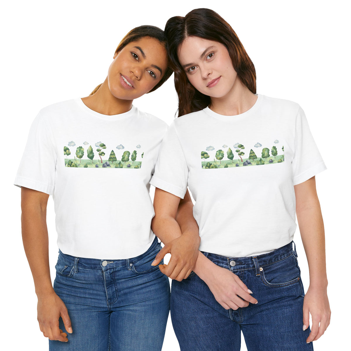 Green Dreams Meadow Magic Unisex Jersey Short Sleeve Tee