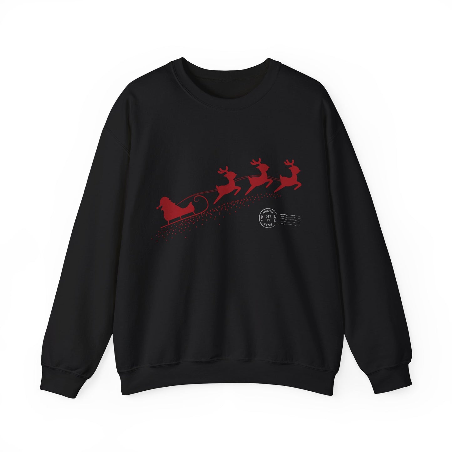 Unisex Heavy Blend Crewneck Sweatshirt  Santa's Sleigh Adventure 🎅✈️❄️