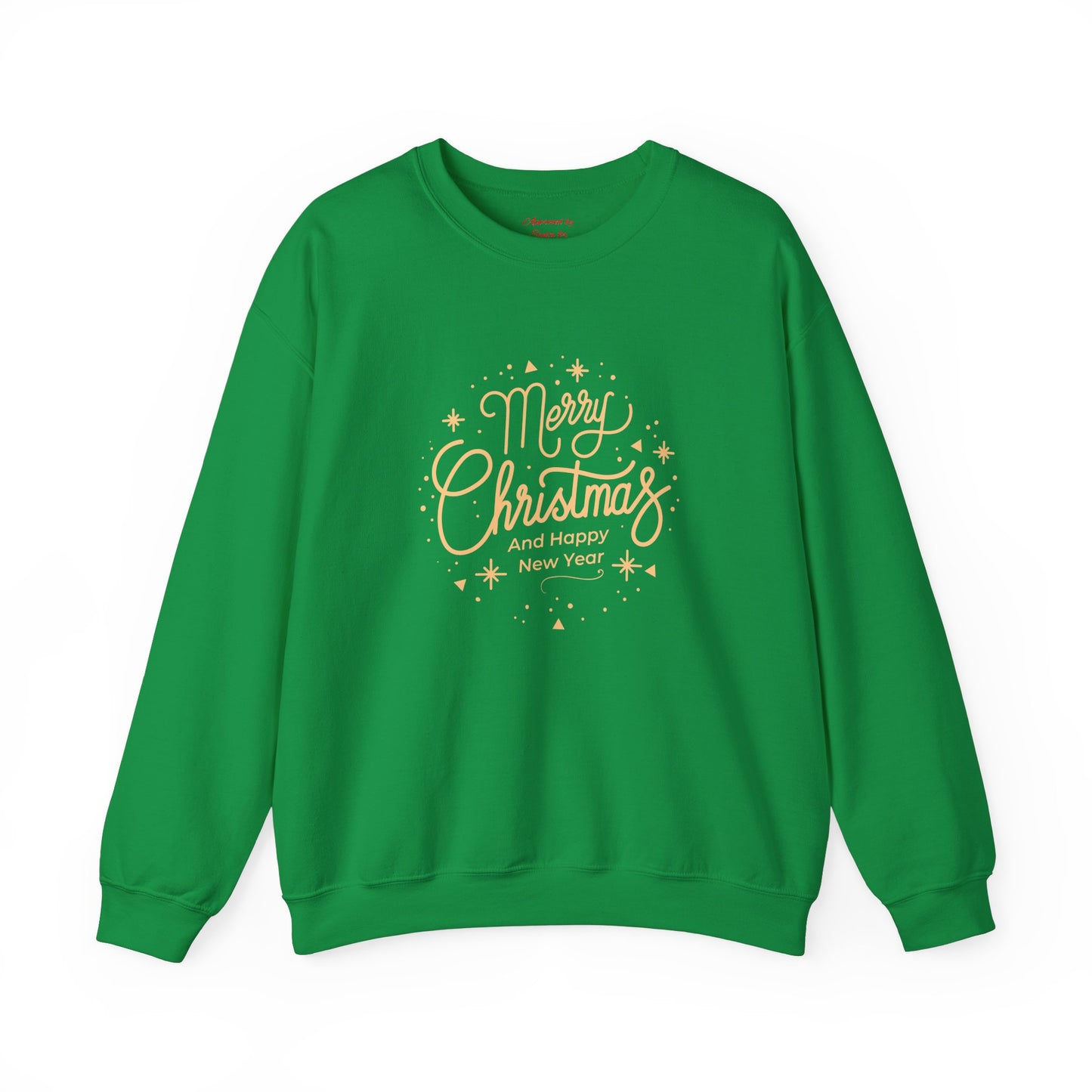 Unisex Heavy Blend Crewneck Sweatshirt Merry Christmas & Happy New Year 🎄✨❄️