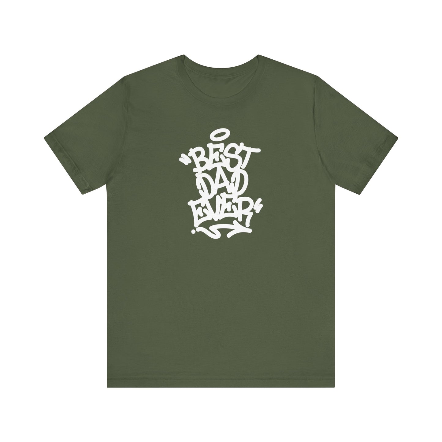 Best Dad Ever Men's Jersey Short Sleeve Tee