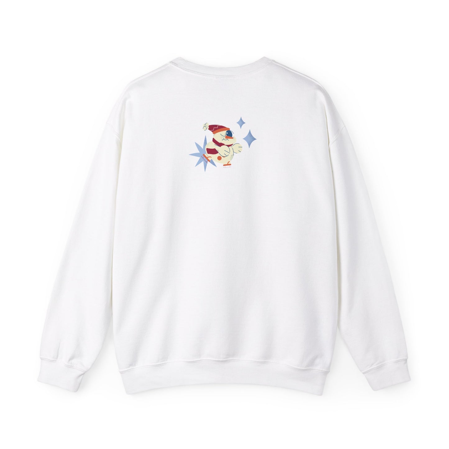 Unisex Heavy Blend Crewneck Sweatshirt I'm Sexy And I Snow It Snowman Design ⛄️❄️✨