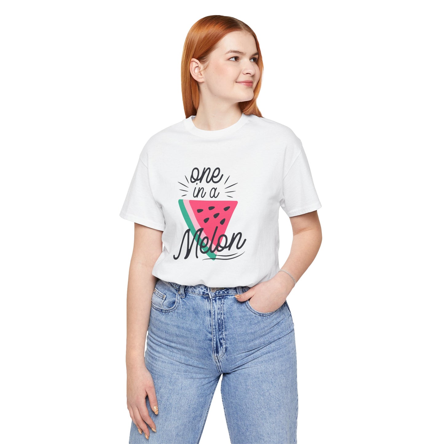One In A Melon Unisex Jersey Short Sleeve Tee Soft Cotton