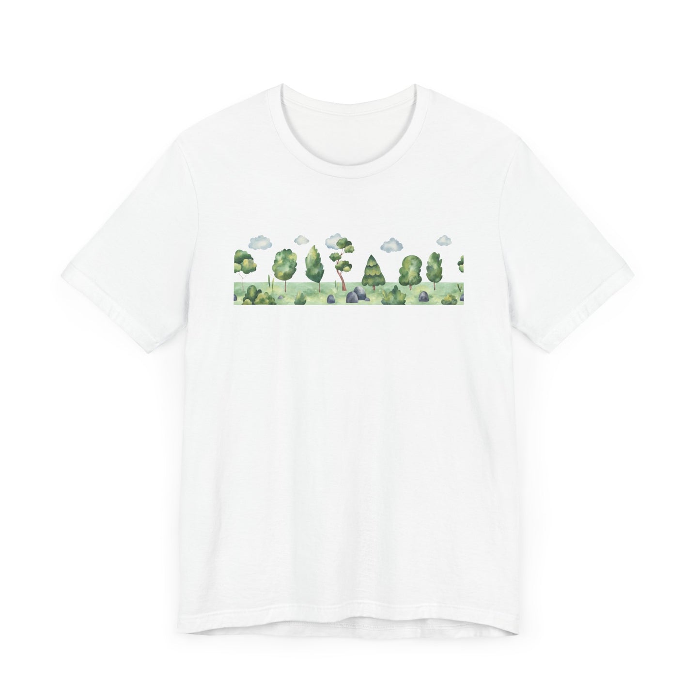 Unisex Jersey Short Sleeve Tee Green Dreams Meadow Magic