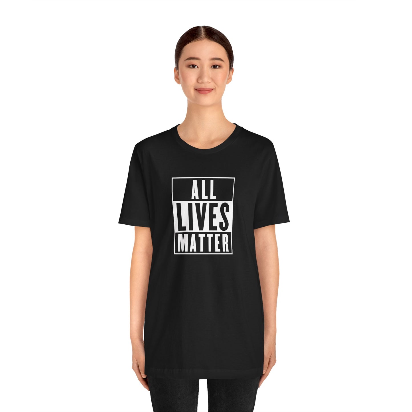 All Lives Matter ✊🏽🖤 Unisex Jersey Short Sleeve Tee