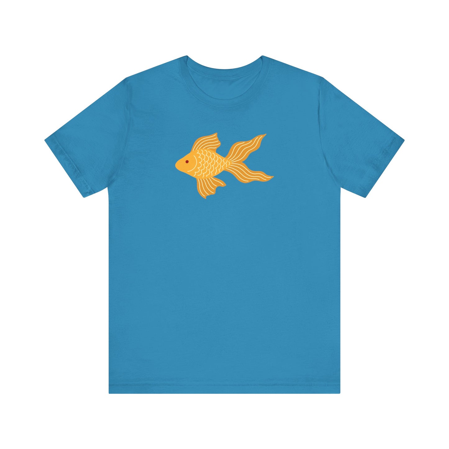 Unisex Jersey Short Sleeve Tee Chinese Goldfish Prosperity & Style