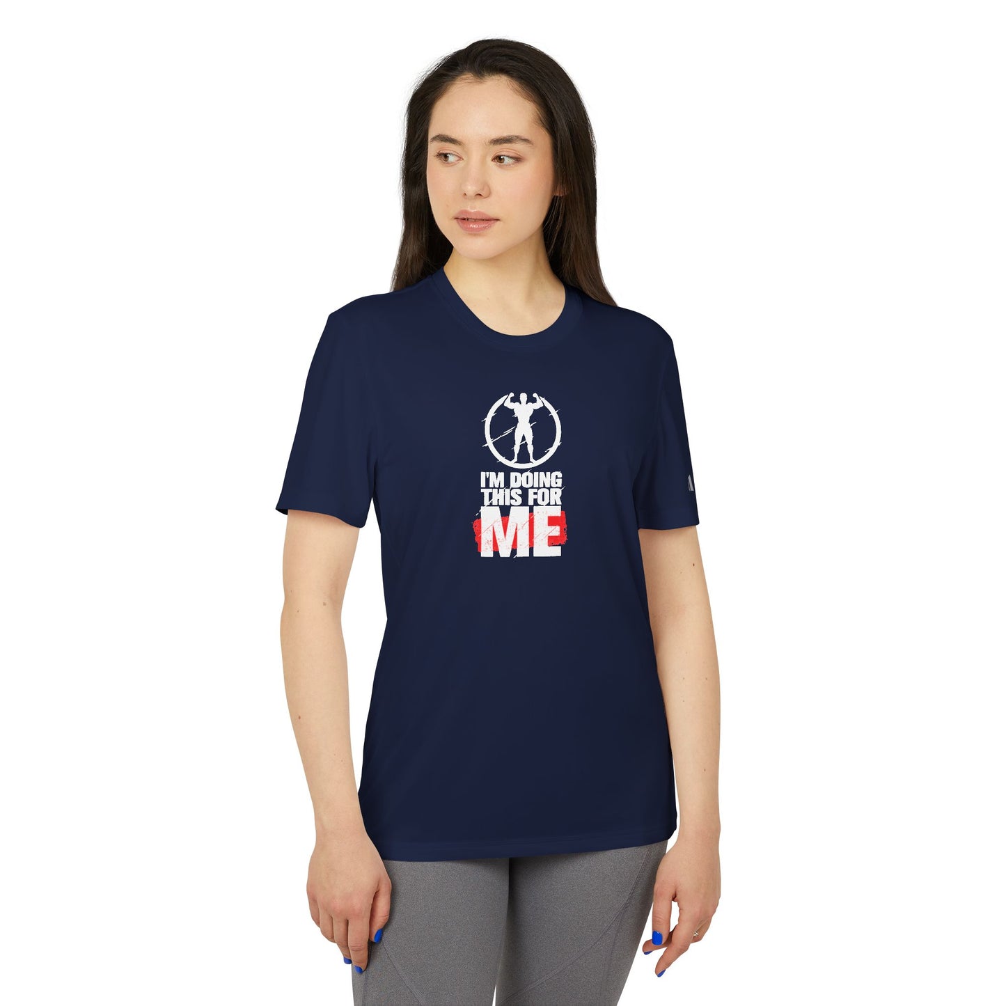 I'm Doing This For Me Adidas Unisex Sport T-Shirt