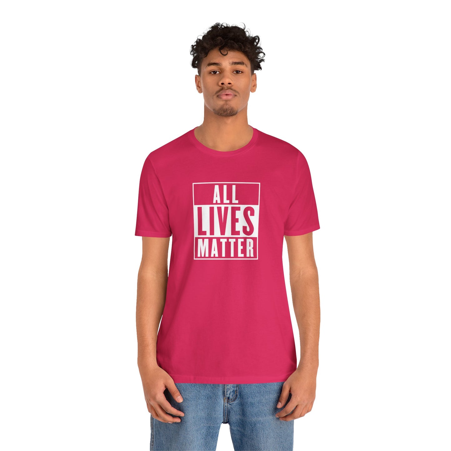All Lives Matter ✊🏽🖤 Unisex Jersey Short Sleeve Tee