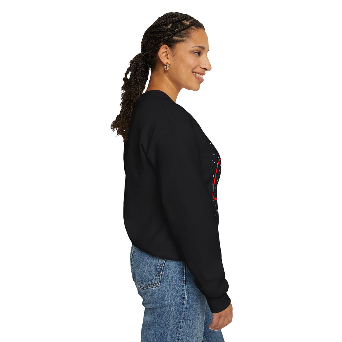 Merry Christmas Snowflakes ❄️🎄✨ Unisex Heavy Blend Crewneck Sweatshirt