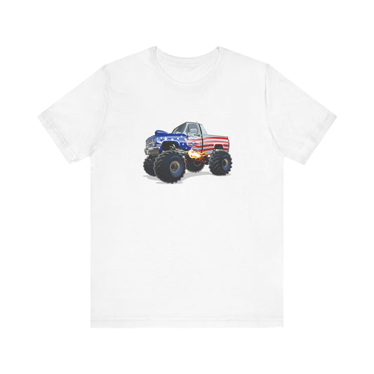 Chevrolet C10 3rd Generation Monster Truck Jersey Short Sleeve Tee