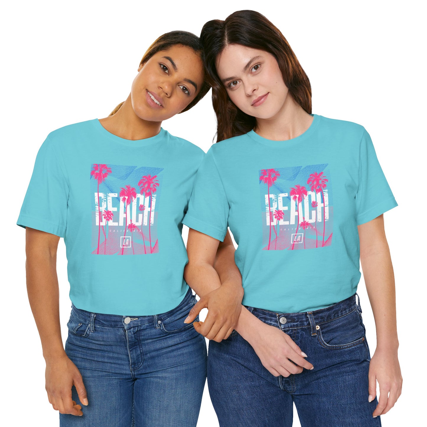 Beach California Unisex Jersey Short Sleeve Tee