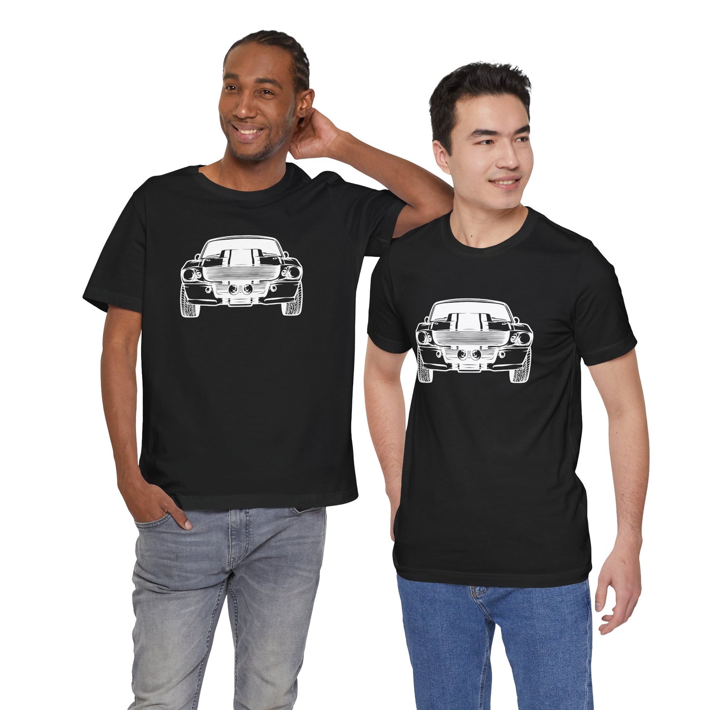 1967 Shelby Mustang GT500 Fastback Men's Jersey Short Sleeve Tee