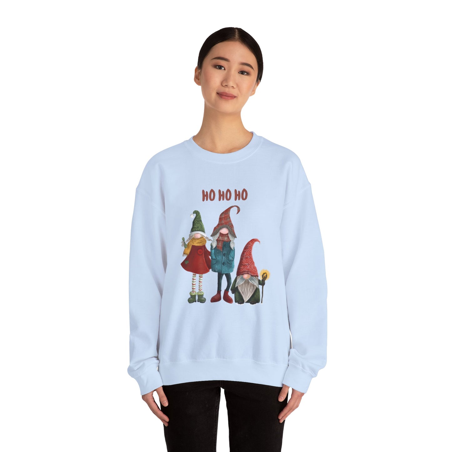 Unisex Heavy Blend Crewneck Sweatshirt Santa's Elves in Disguise 🎅✨