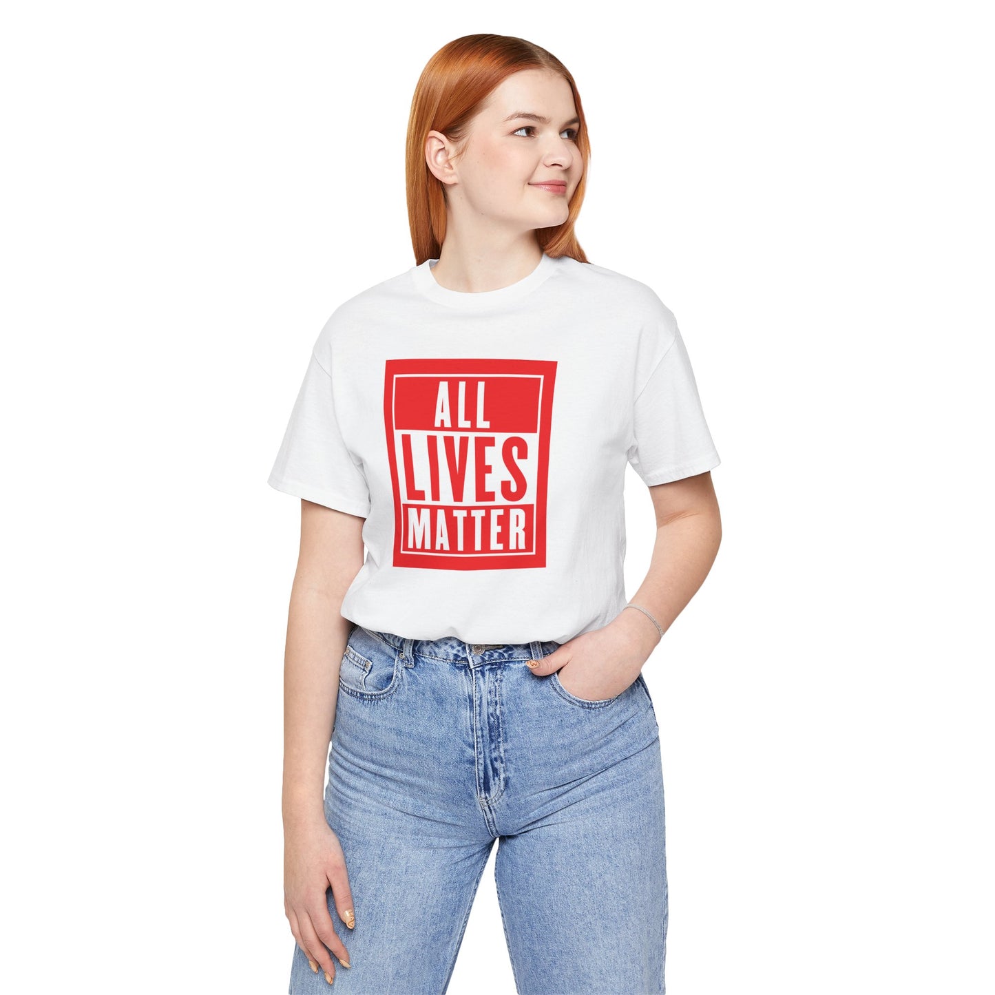 All Lives Matter ✊🏽🖤 Unisex Jersey Short Sleeve Tee