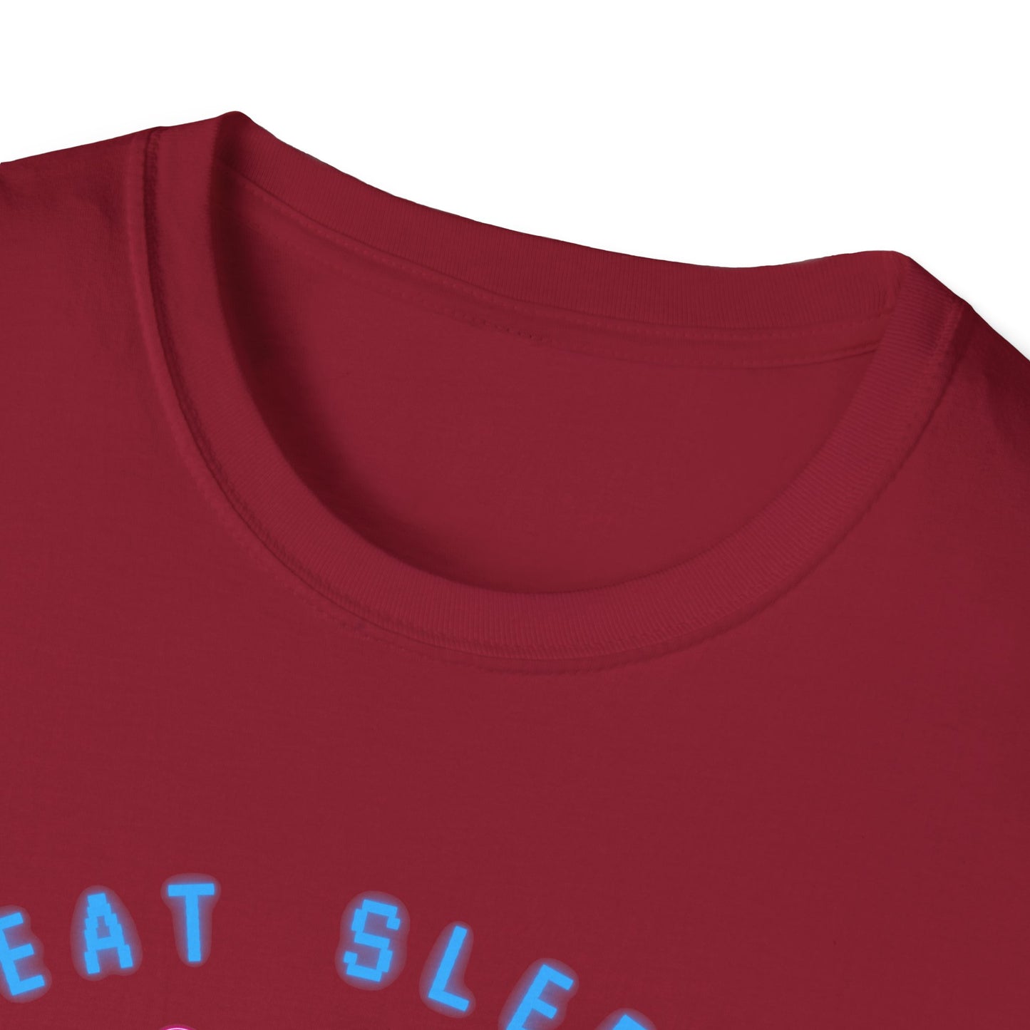 Eat Sleep Game Repeat Unisex Softstyle T-Shirt
