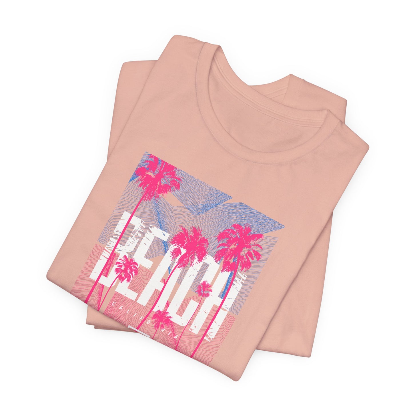 Beach California Unisex Jersey Short Sleeve Tee