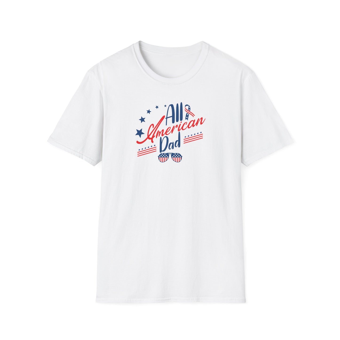 All American Dad Unisex Softstyle T-Shirt