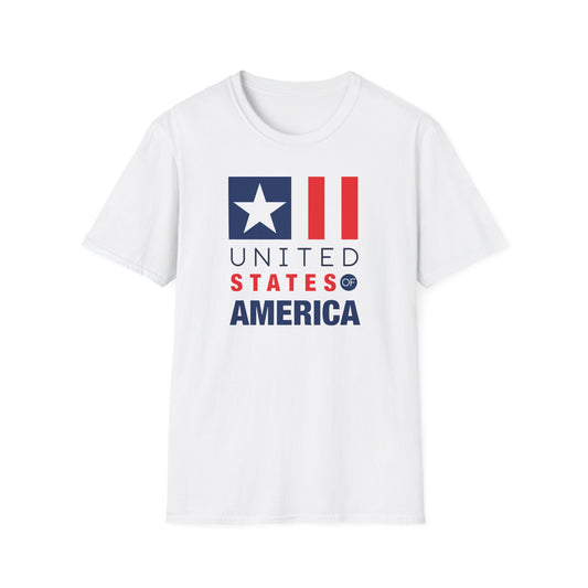 United States Of America Unisex Softstyle T-Shirt