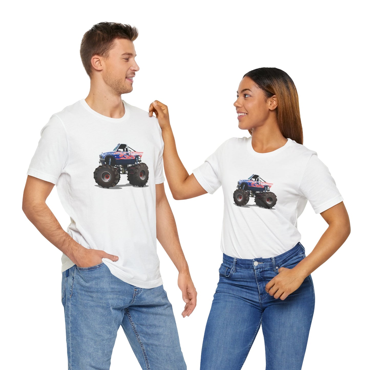 Dodge Ram Monster Truck Jersey Short Sleeve Tee