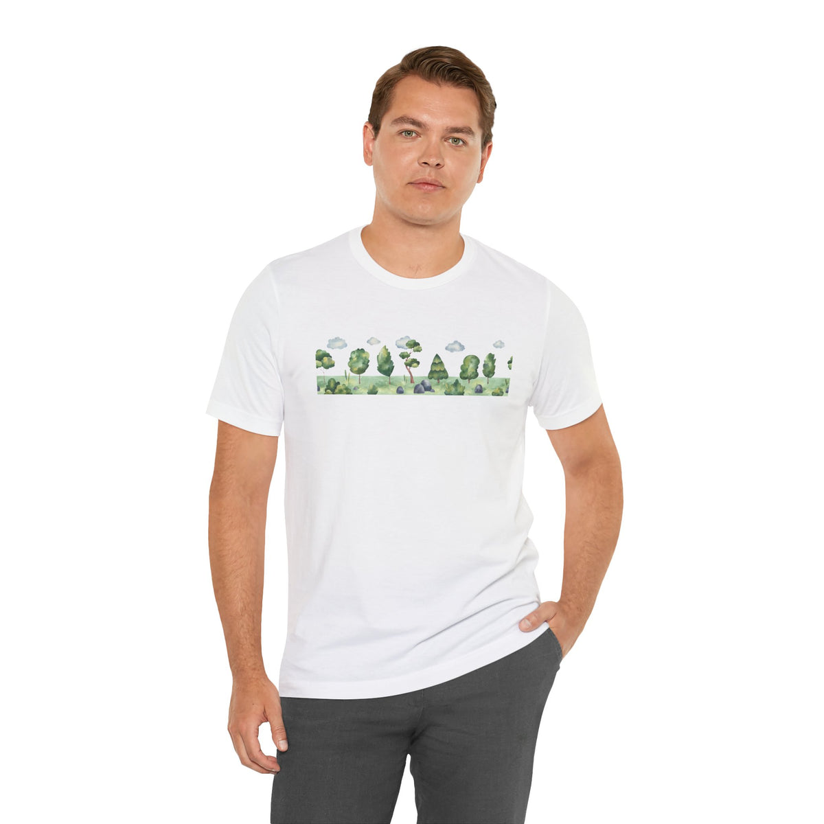Green Dreams Meadow Magic Unisex Jersey Short Sleeve Tee