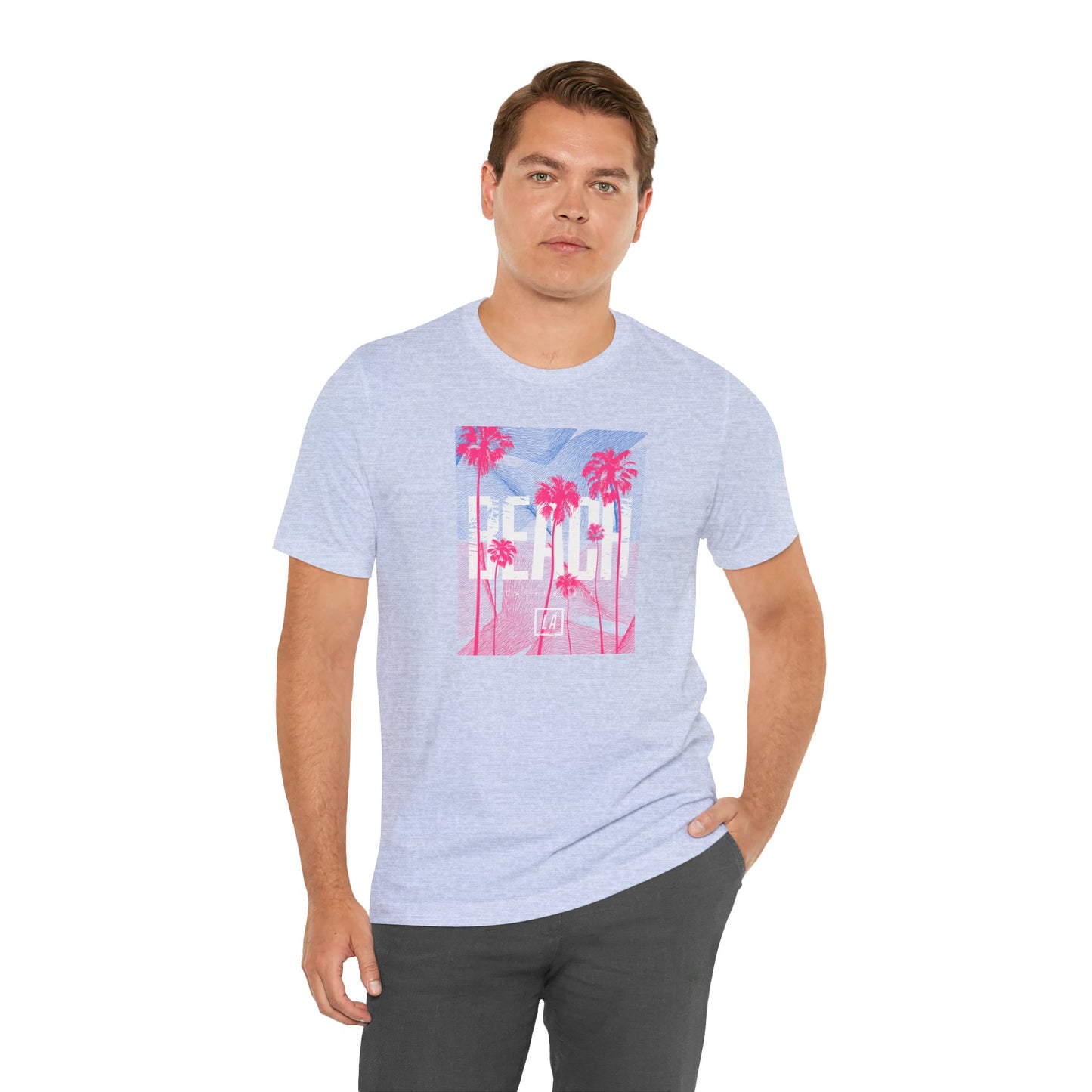 Beach California Unisex Jersey Short Sleeve Tee