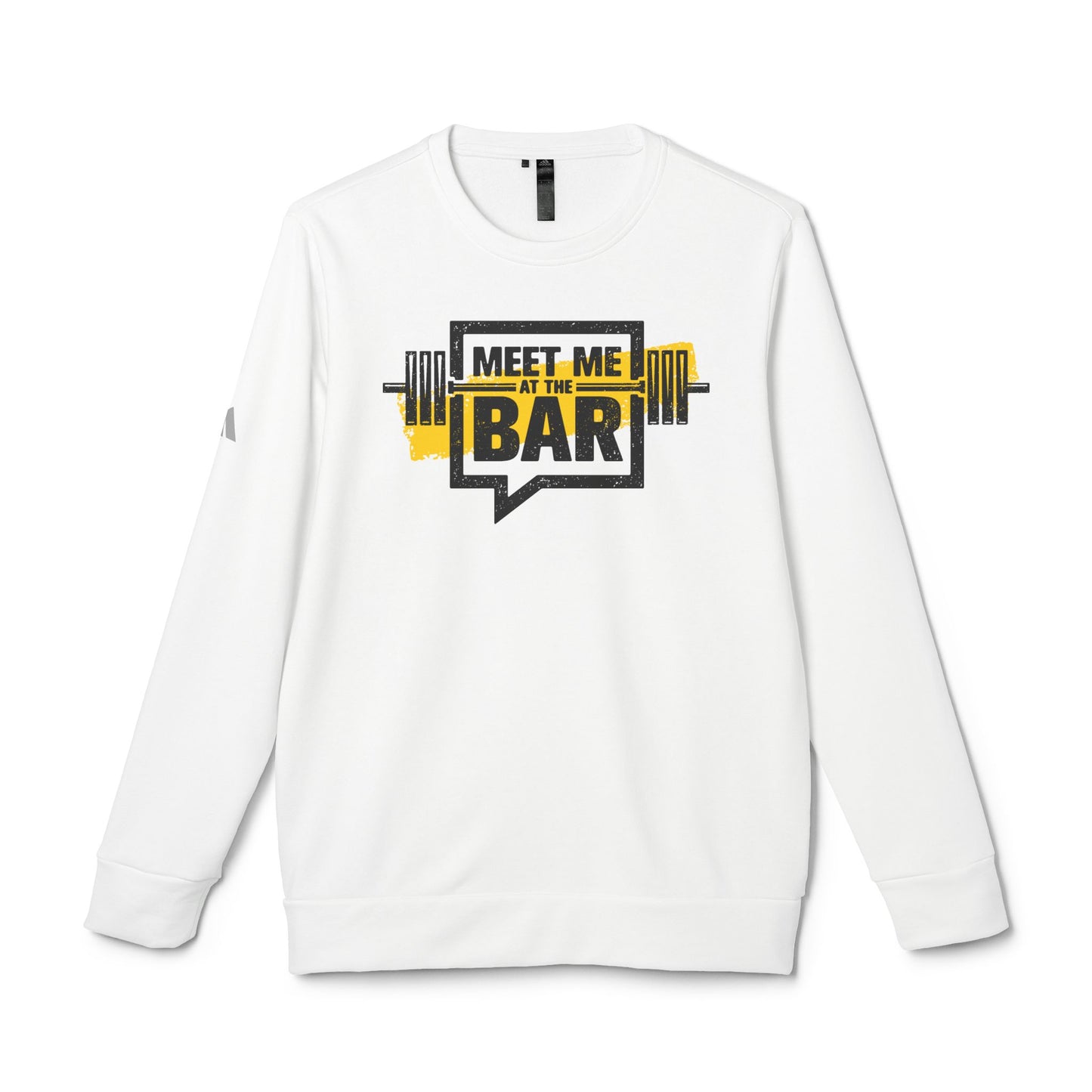 Meet Me At The Bar Adidas Unisex Cozy Fleece Sweatshirt