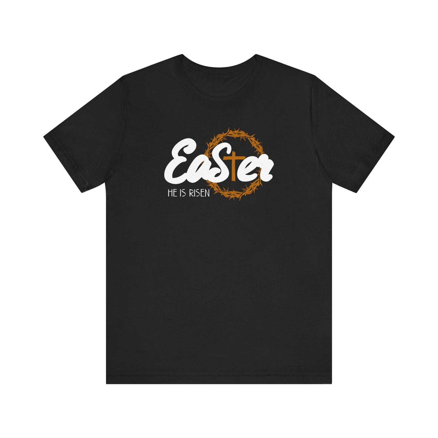Easter He Is Risen Unisex Jersey Short Sleeve Tee