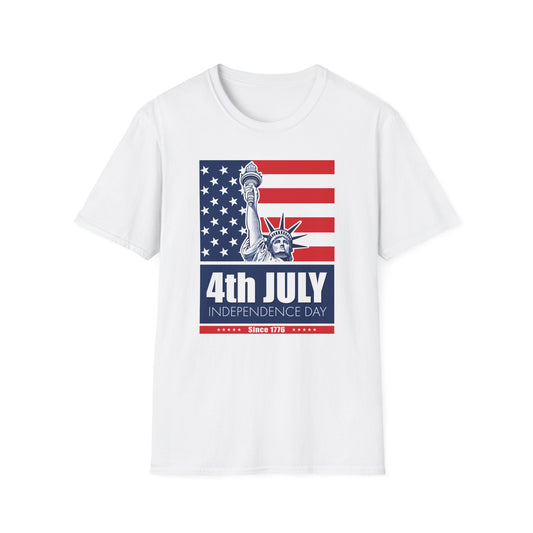 Independence Day 4 July Unisex Softstyle T-Shirt