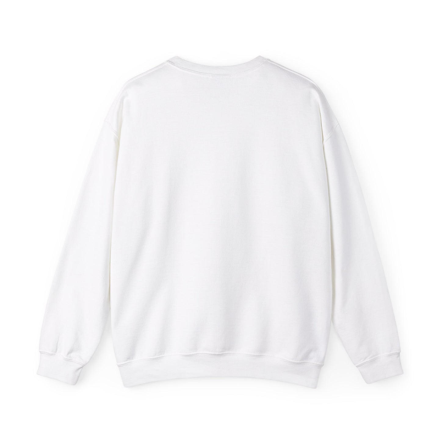Unisex Heavy Blend Crewneck Sweatshirt Golden Christmas Bells & Holly 🎶🎀✨