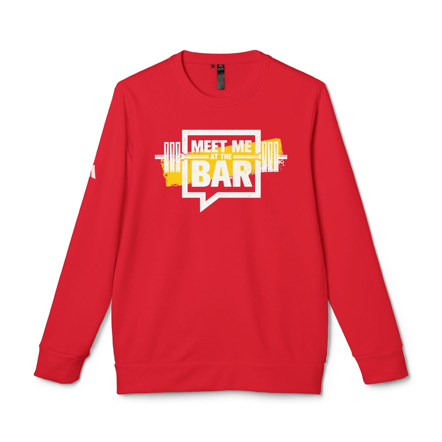 Meet Me At The Bar Adidas Unisex Cozy Fleece Sweatshirt