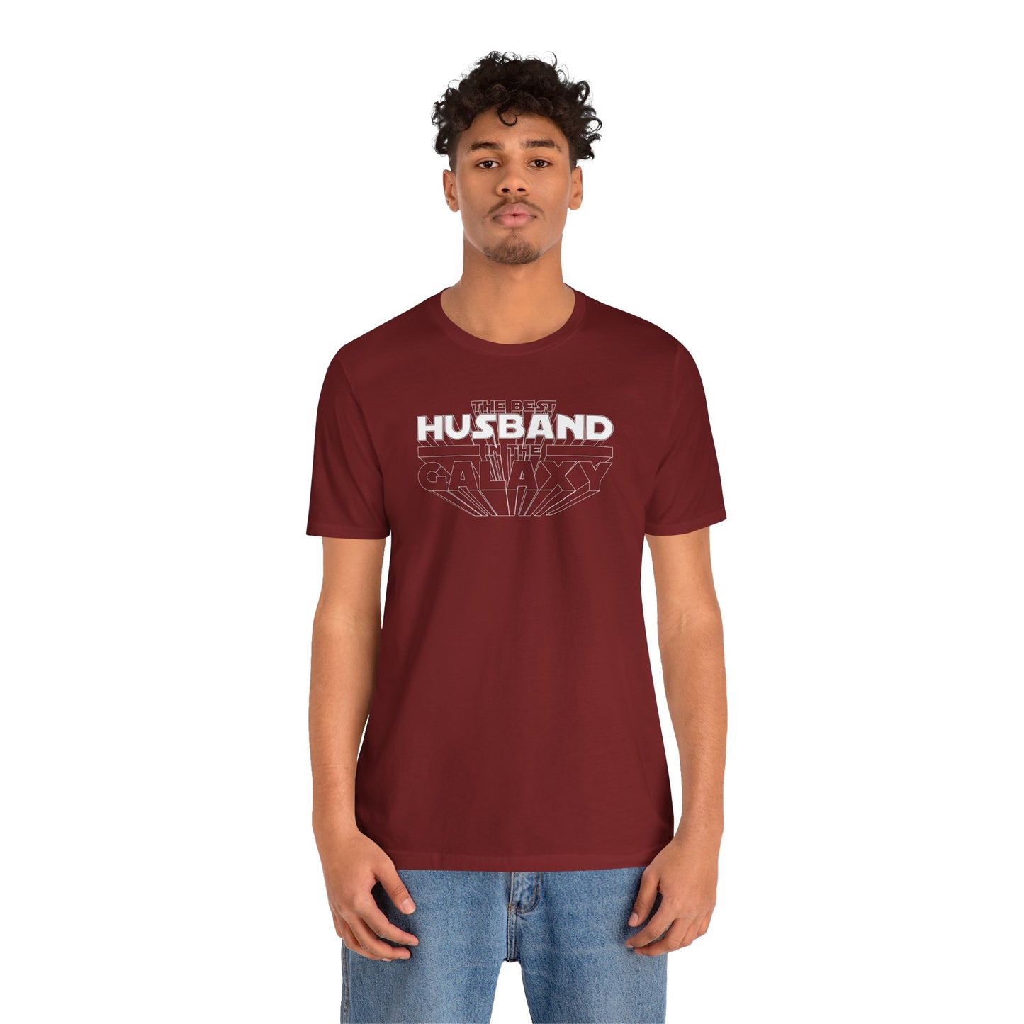 Best Husband In The Galaxy Men's Jersey Short Sleeve Tee