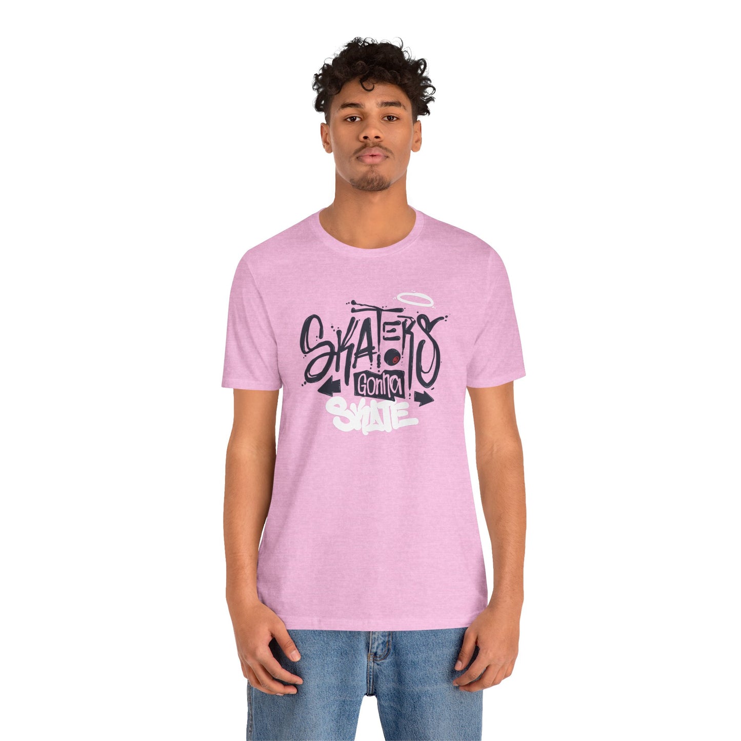 Skaters Gonna Skate Unisex Jersey Short Sleeve Tee