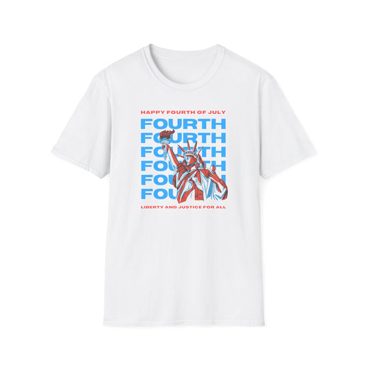 Independence Day 4 July Unisex Softstyle T-Shirt