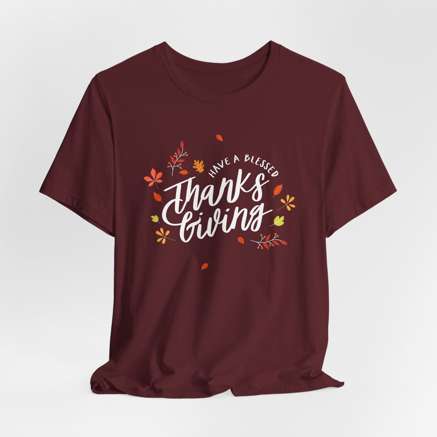 Have A Blessed Thanksgiving Unisex Jersey Short Sleeve Tee